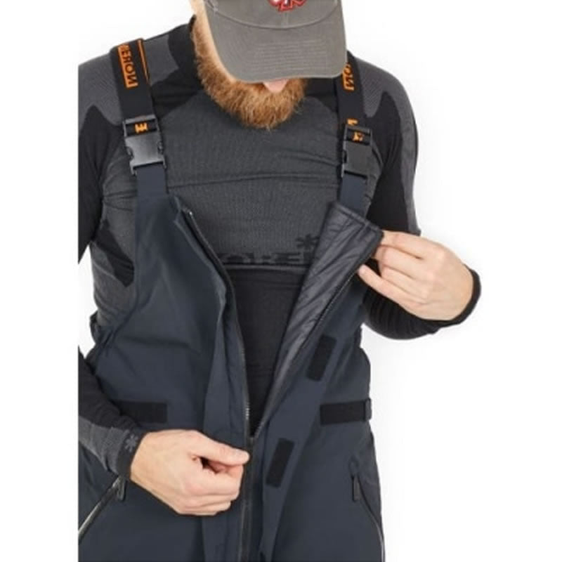 Salopeta Norfin REBEL PRO PANTS GRAY, Marime L - L