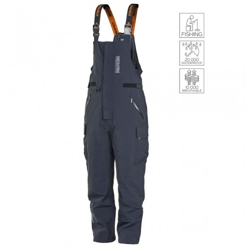 Salopeta Norfin REBEL PRO PANTS GRAY, Marime L - L
