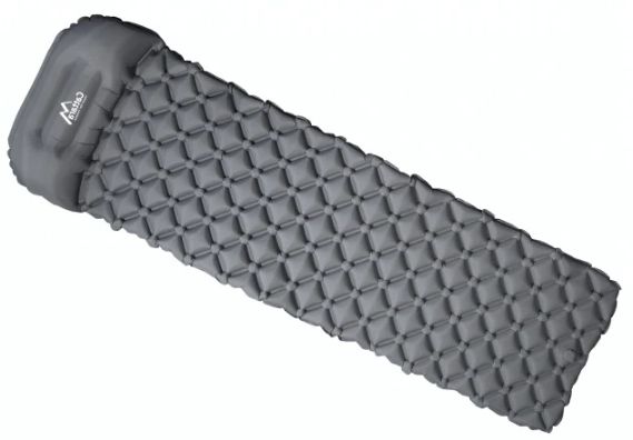 Saltea Gonflabila Cattara Crystal, Gri, 195x58x5cm