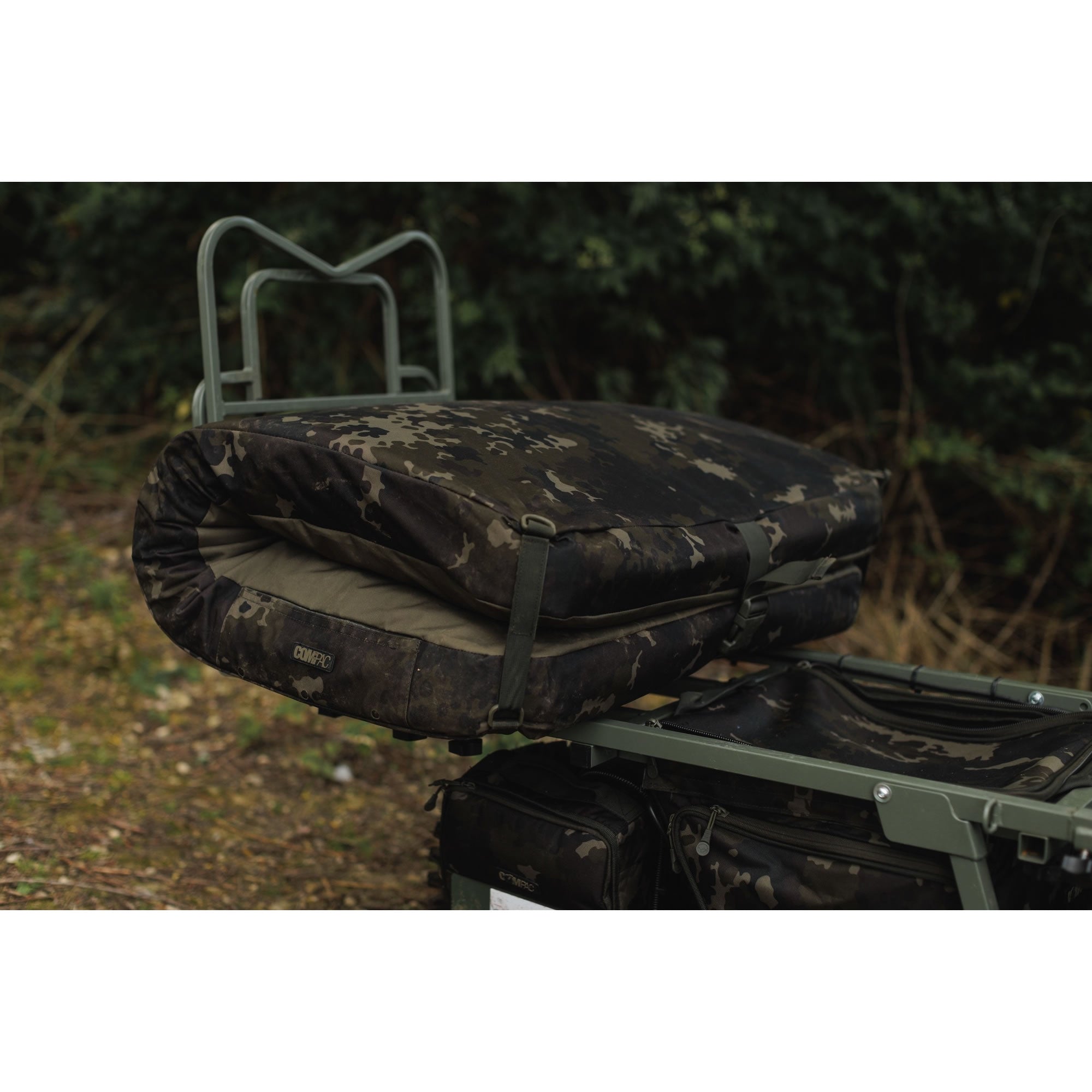 Saltea Receptie KORDA Compac Hybrid Mat, Dark Kamo, 125x85x14cm