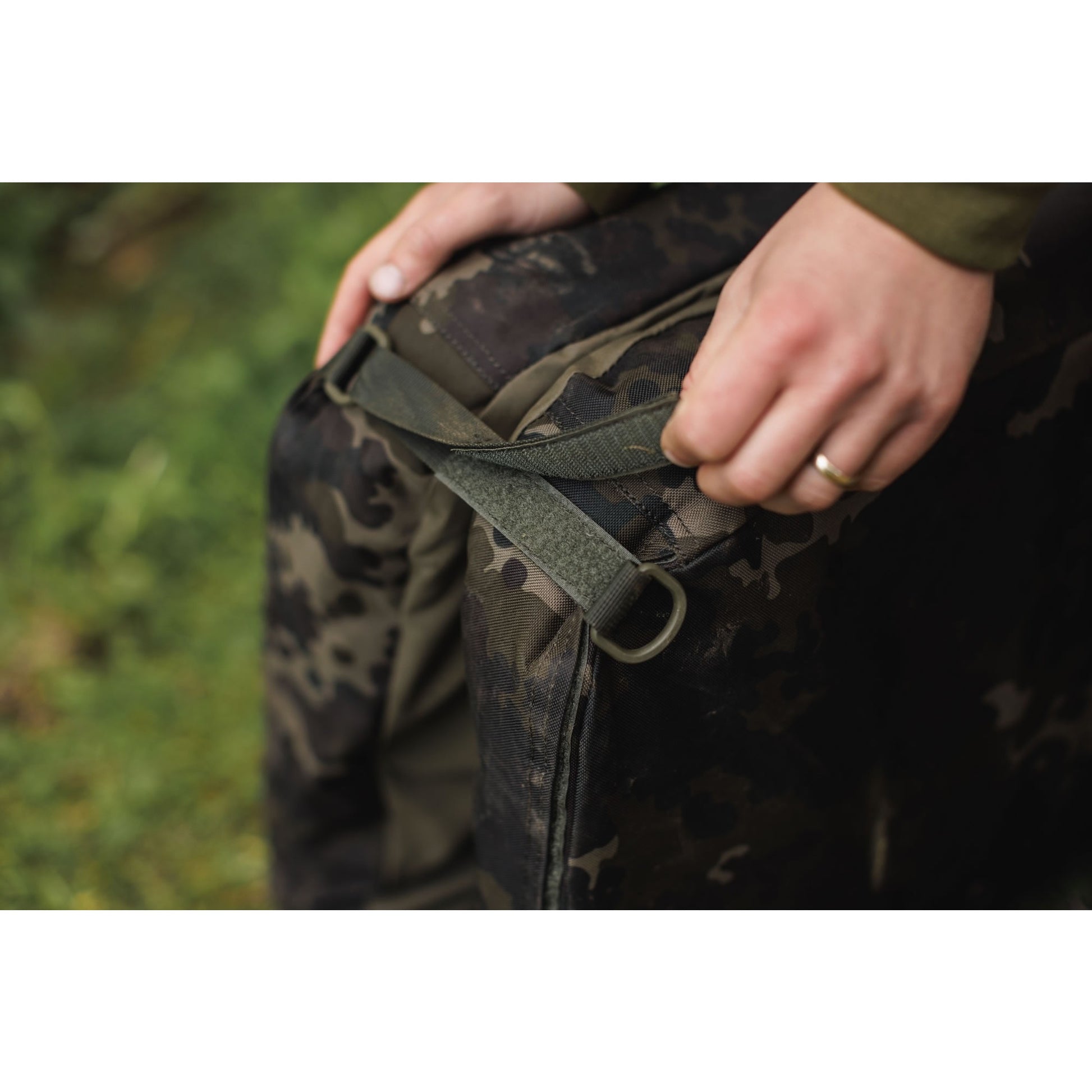 Saltea Receptie KORDA Compac Hybrid Mat, Olive, 125x85x14cm