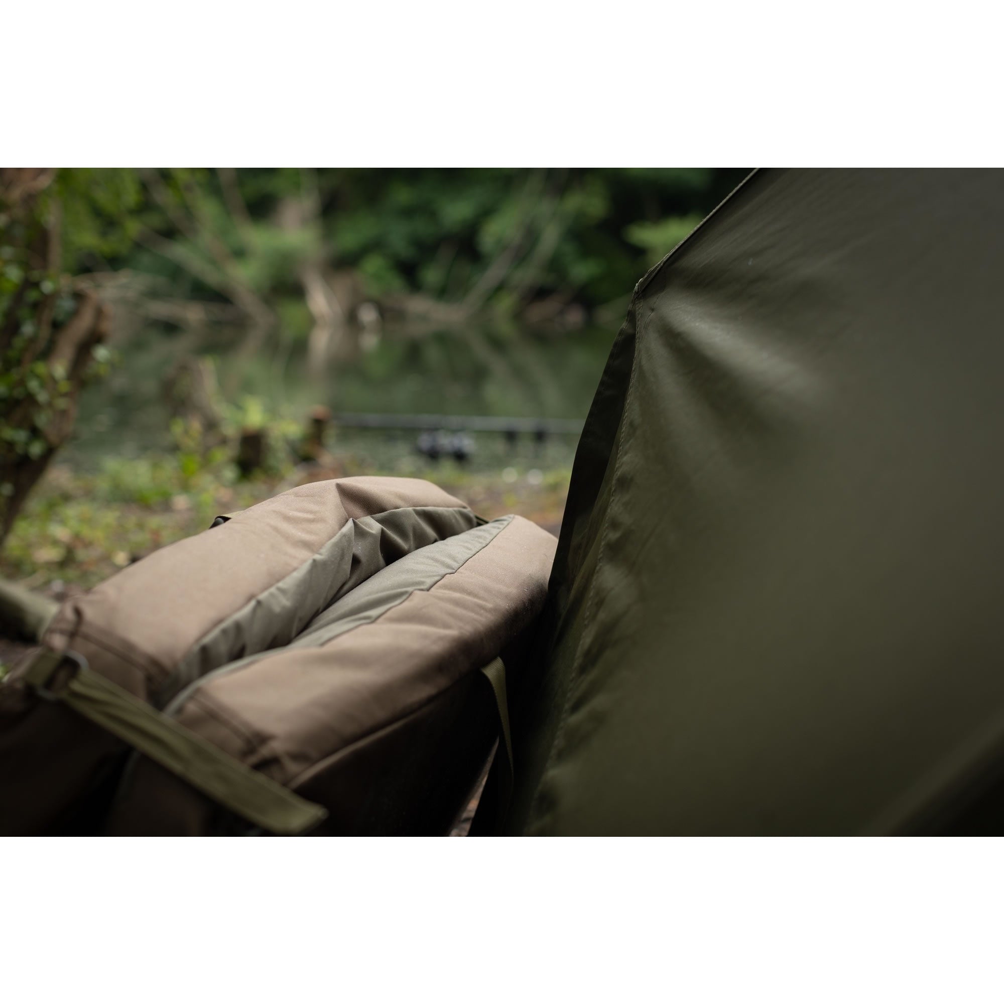 Saltea Receptie KORDA Compac Hybrid Mat, Olive, 125x85x14cm