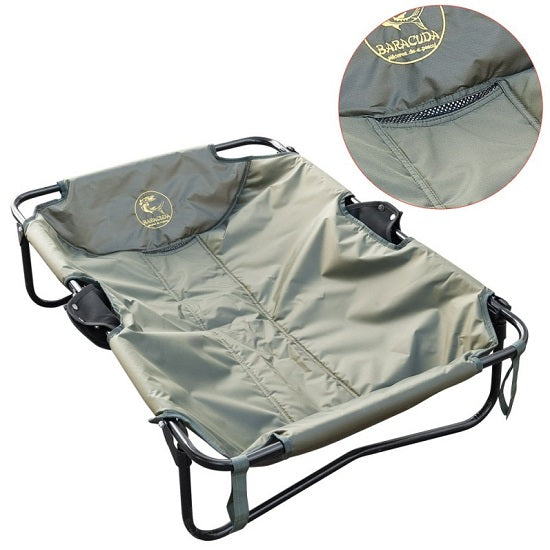 Saltea primire Baracuda Compact cu cadru metalic 100x70x28cm