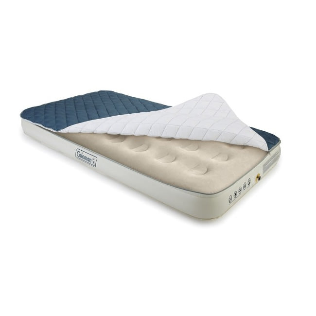 Saltea single cu topper izolator termic Coleman
