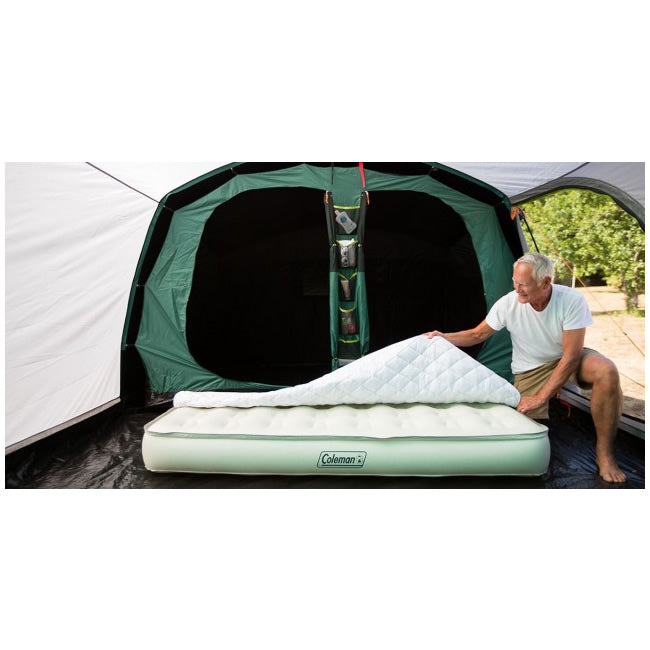 Saltea single cu topper izolator termic Coleman