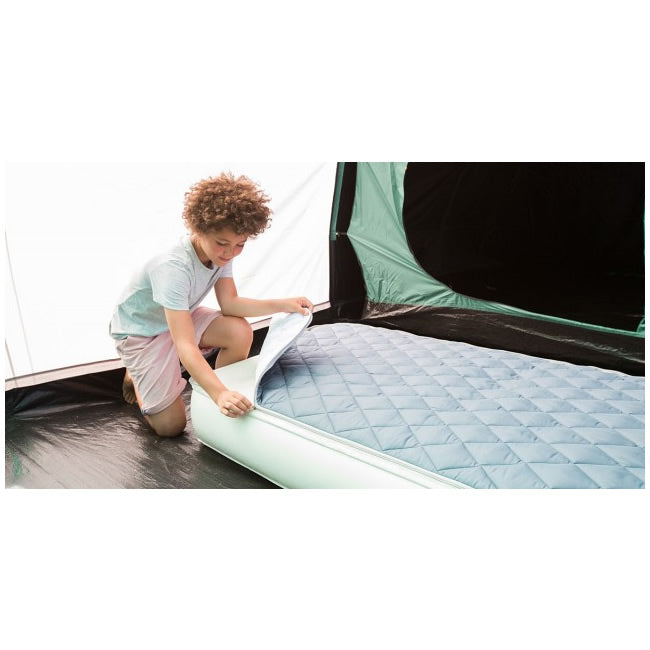 Saltea single cu topper izolator termic Coleman