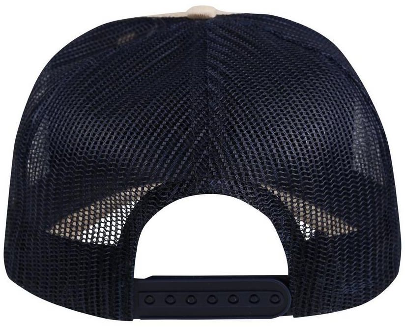 Sapca Abu Garcia Solv Trucker Cap Navy Blue With Beige