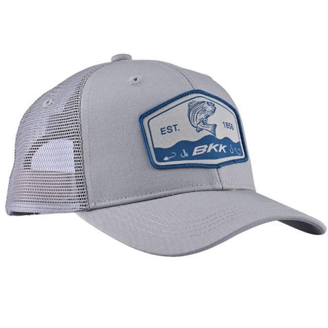 Sapca BKK Striped Bass Grey Cap, Marime Univ.