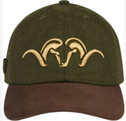 Sapca BLASER Suede Dark Olive Brown Cap