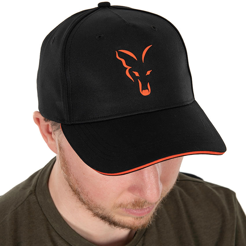 Sapca Fox Collection Baseball Cap Black &amp; Orange