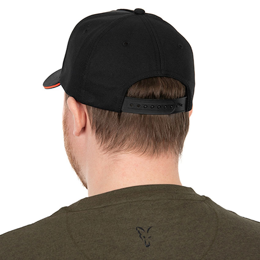 Sapca Fox Collection Baseball Cap Black &amp; Orange