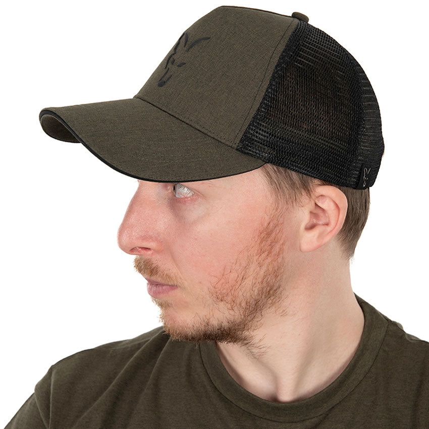 Sapca Fox Collection Trucker Cap Green &amp; Black