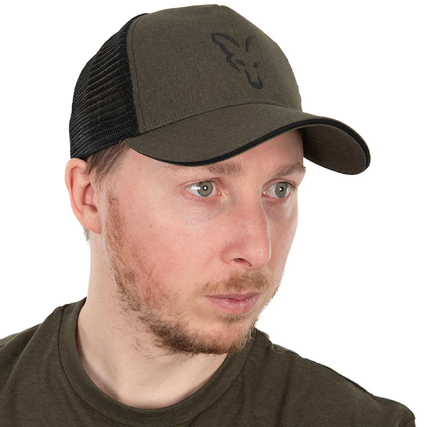 Sapca Fox Collection Trucker Cap Green &amp; Black