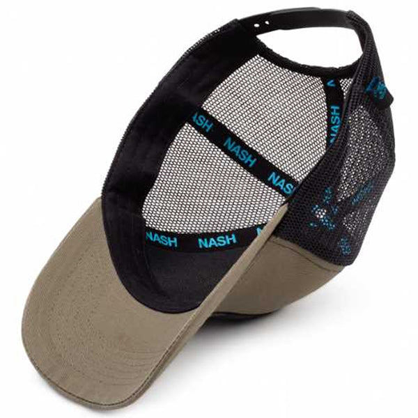 Sapca Nash Trucker Cap, Kaki / Negru, Marime Univ.