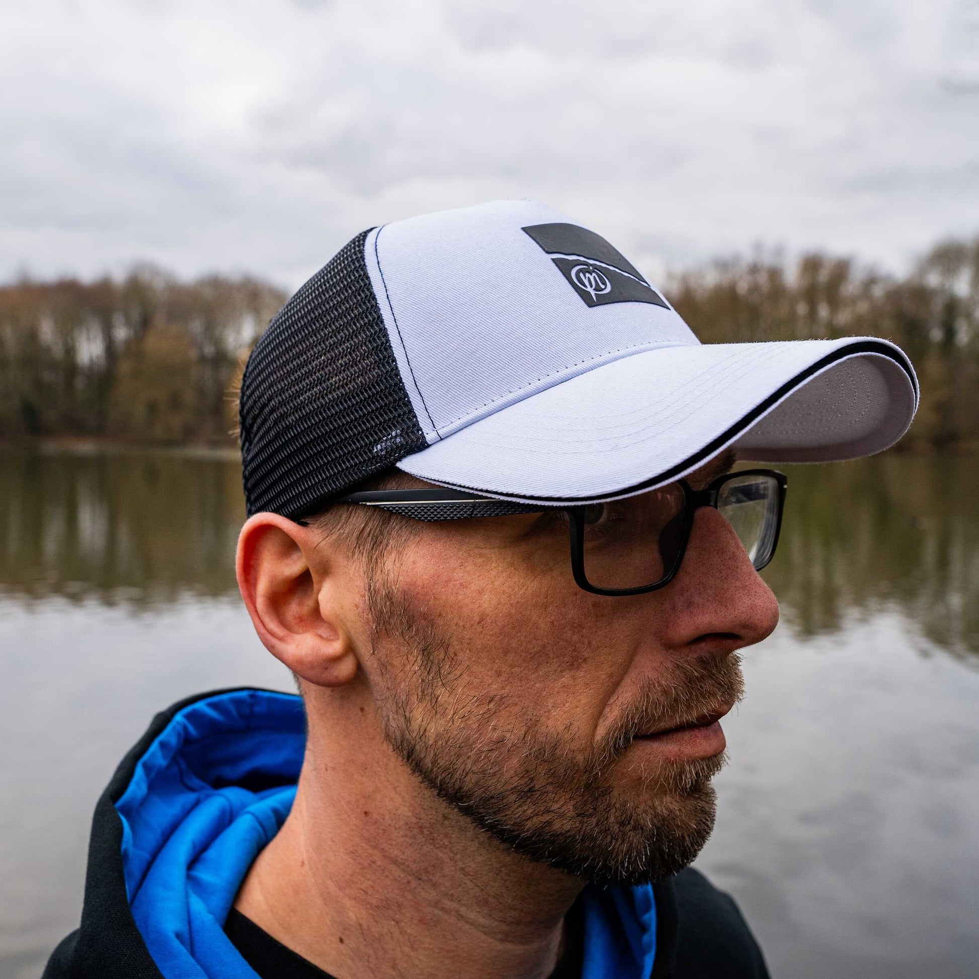 Sapca Preston White Ventamesh HD Cap