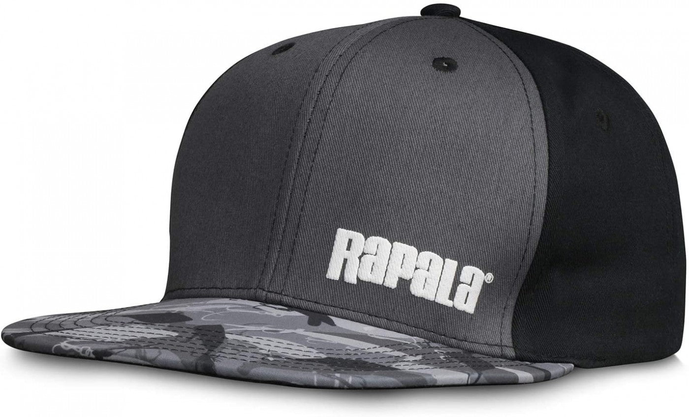 Sapca Rapala LureCamo Black Grey