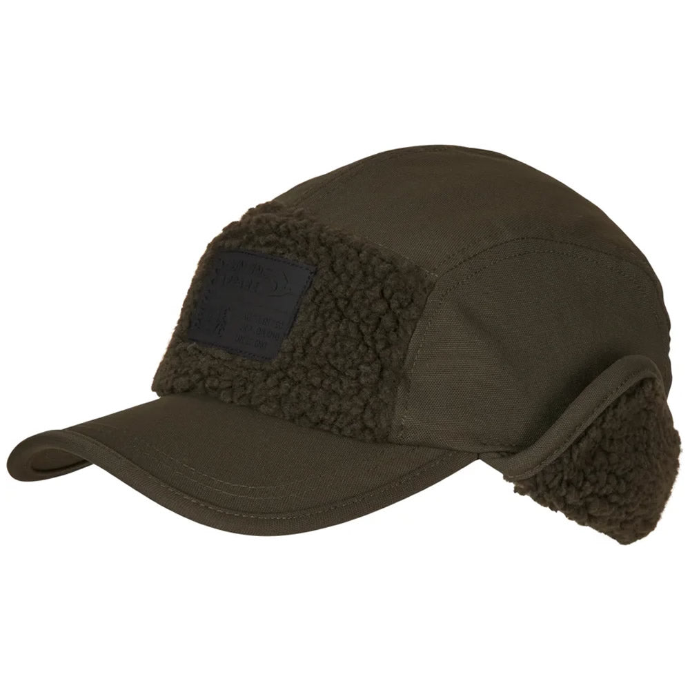 Sapca SEELAND Teddy Fold Down Cap, Pine Green, Marime Universala