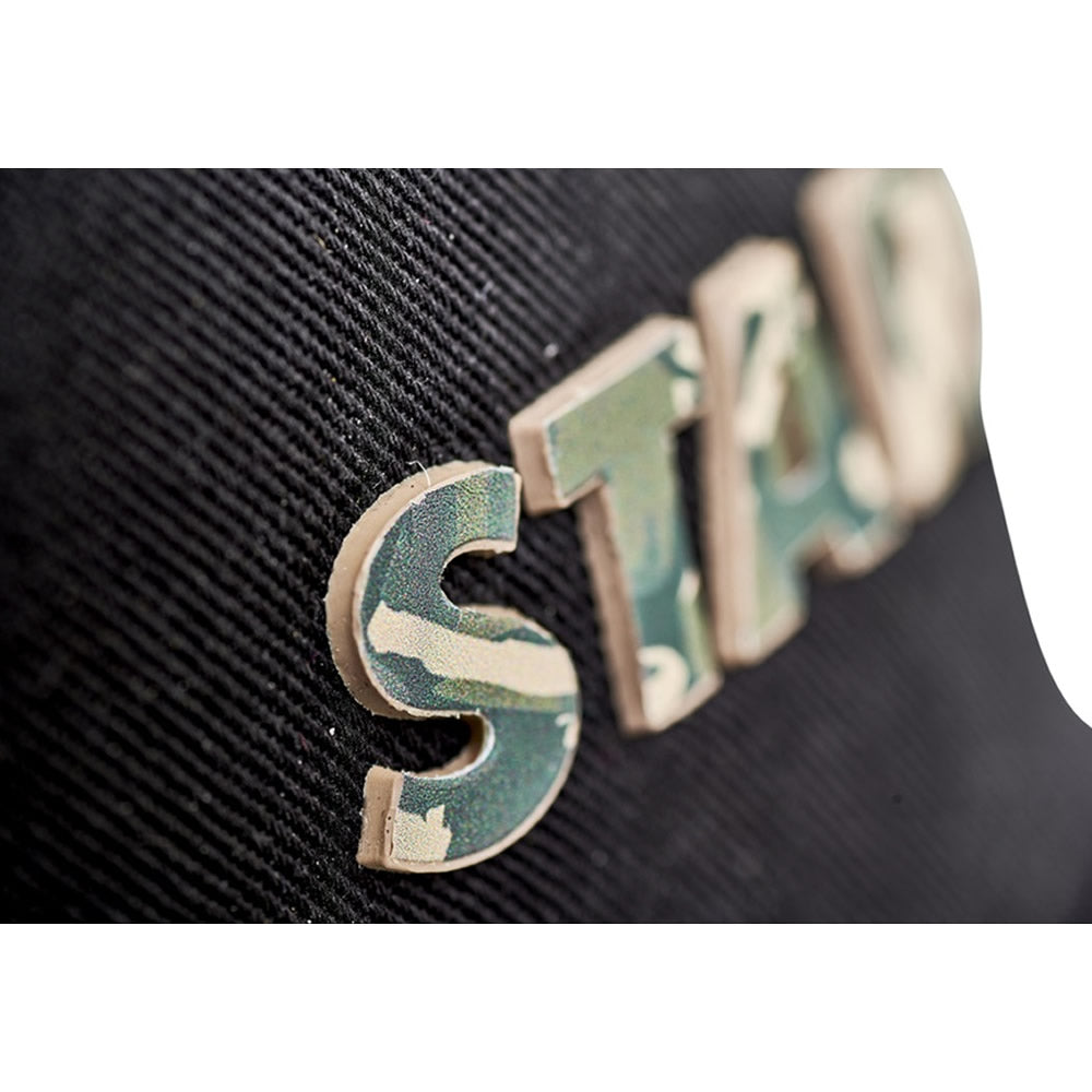 Sapca STARBAITS Black Camo, Marime Universala