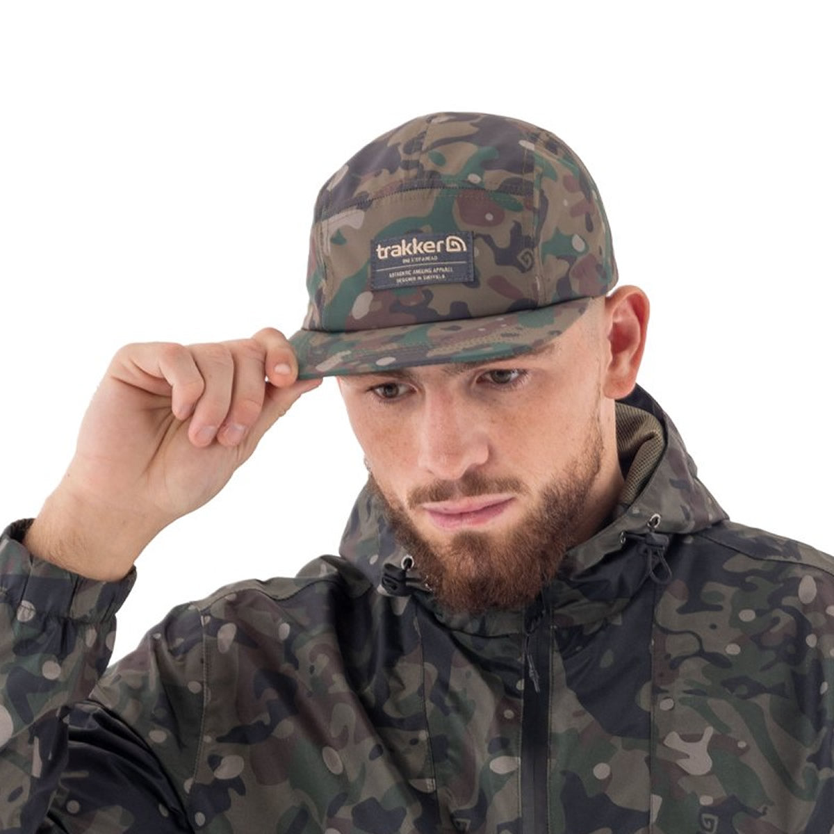 Sapca TRAKKER TechPro Camo 5 Panel Cap, Marime Universala