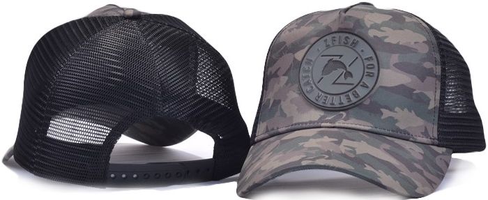 Sapca Zfish Trucker Cap Fish, Camo