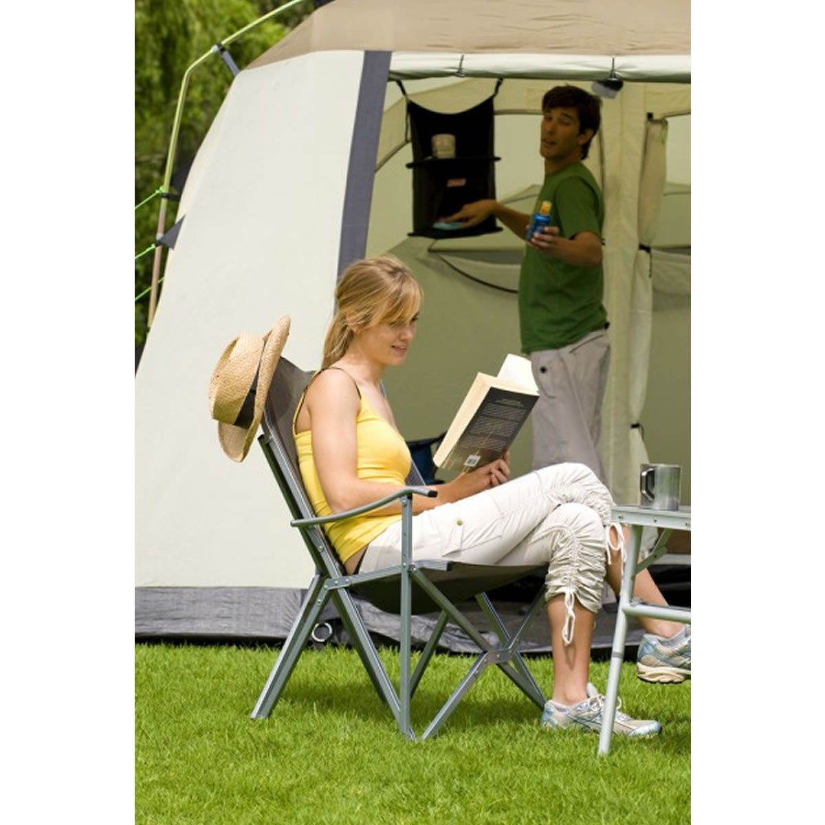 Scaun Camping Coleman Sling Summer Gri
