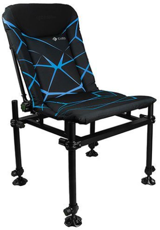 Scaun Cuzo Quantum Black-Blue, 73x63x24cm
