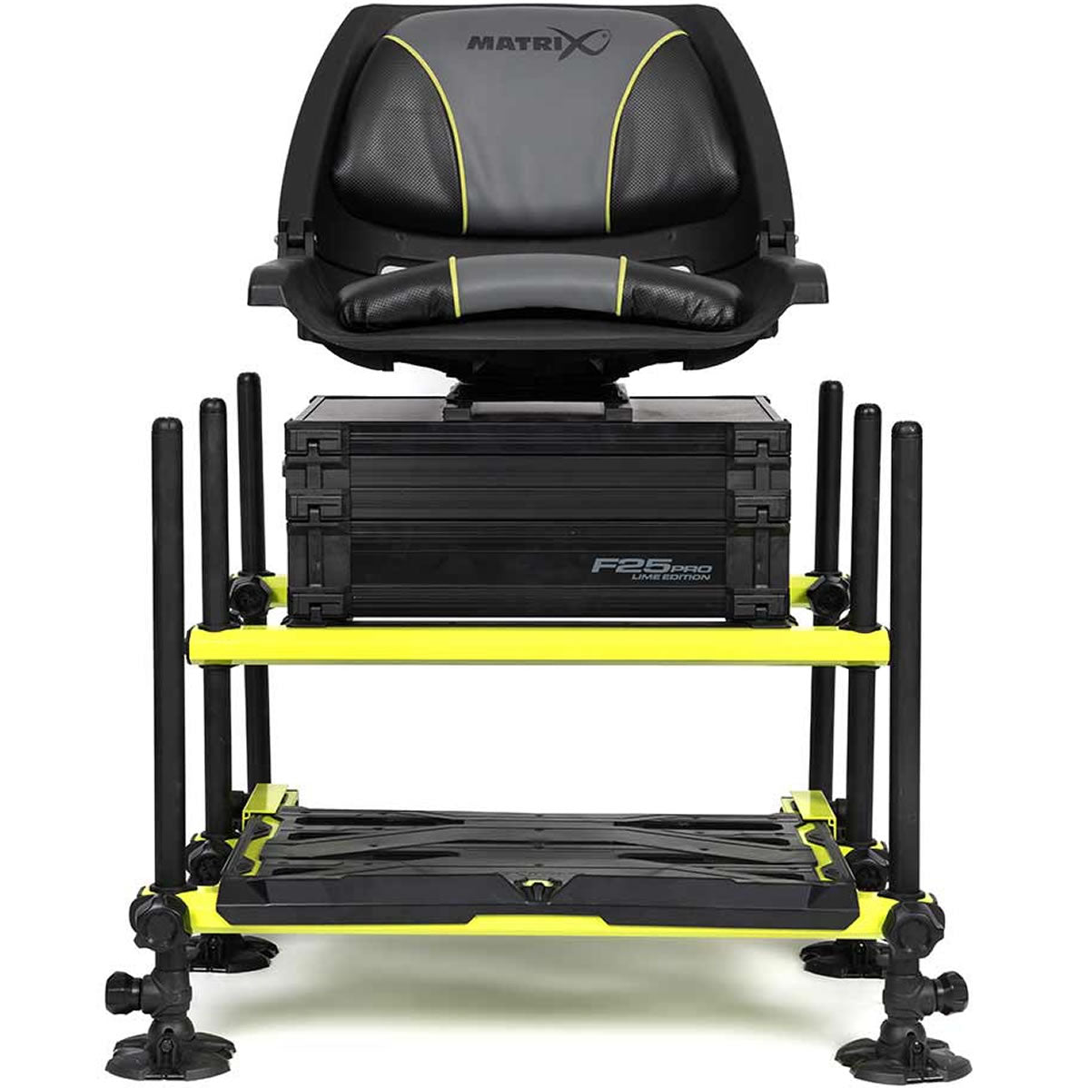 Scaun Modular MATRIX F25 Pro Swivel Seatbox Lime Edition