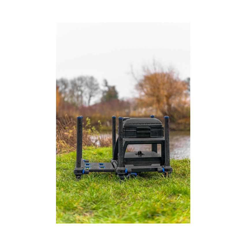 Scaun Modular PRESTON Absolute 5G Station - Black Edition, 53x75x61cm
