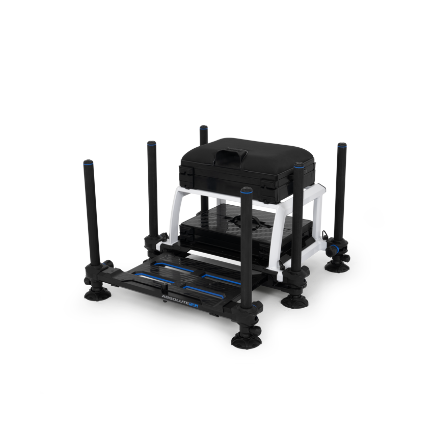 Scaun Modular PRESTON Absolute 5G Station - White Edition, 53x75x61cm