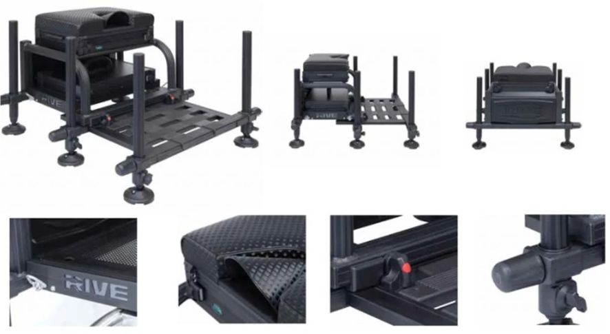 Scaun Modular Rive ST8 2.0 Black