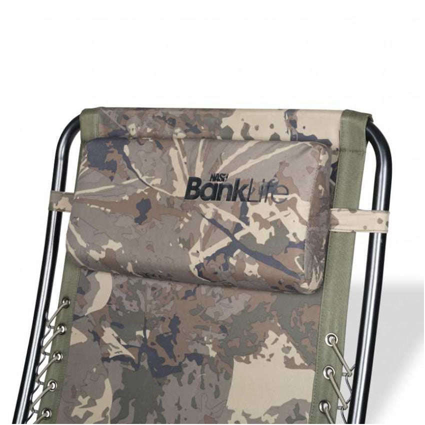 Scaun Sezlong Nash Bank Life Hi-Back Lounger