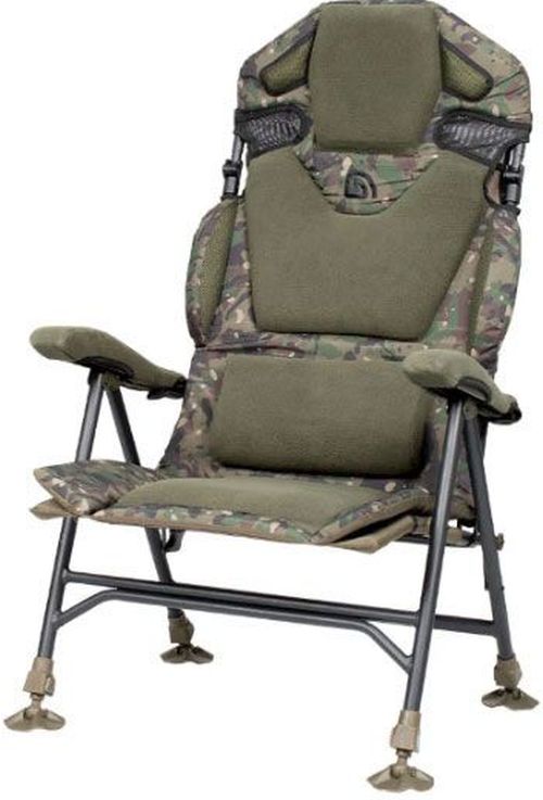 Scaun TRAKKER Levelite Longback Recliner Camo, 86x57x51cm