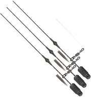 Segmente FOX Edges Naturals Heli Clip Rigs 3buc/pac