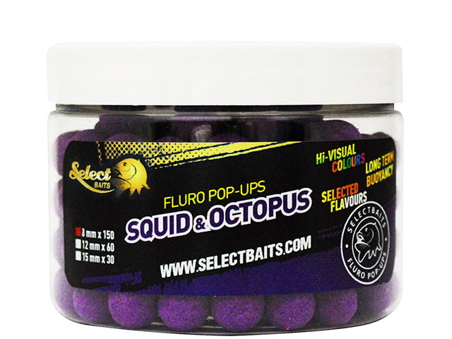 Select Baits pop-up micro Squid And Octopus 8mm