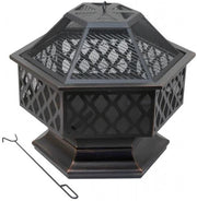 Semineu Cattara De Terasa Hexagon Cu Capac TT13008
