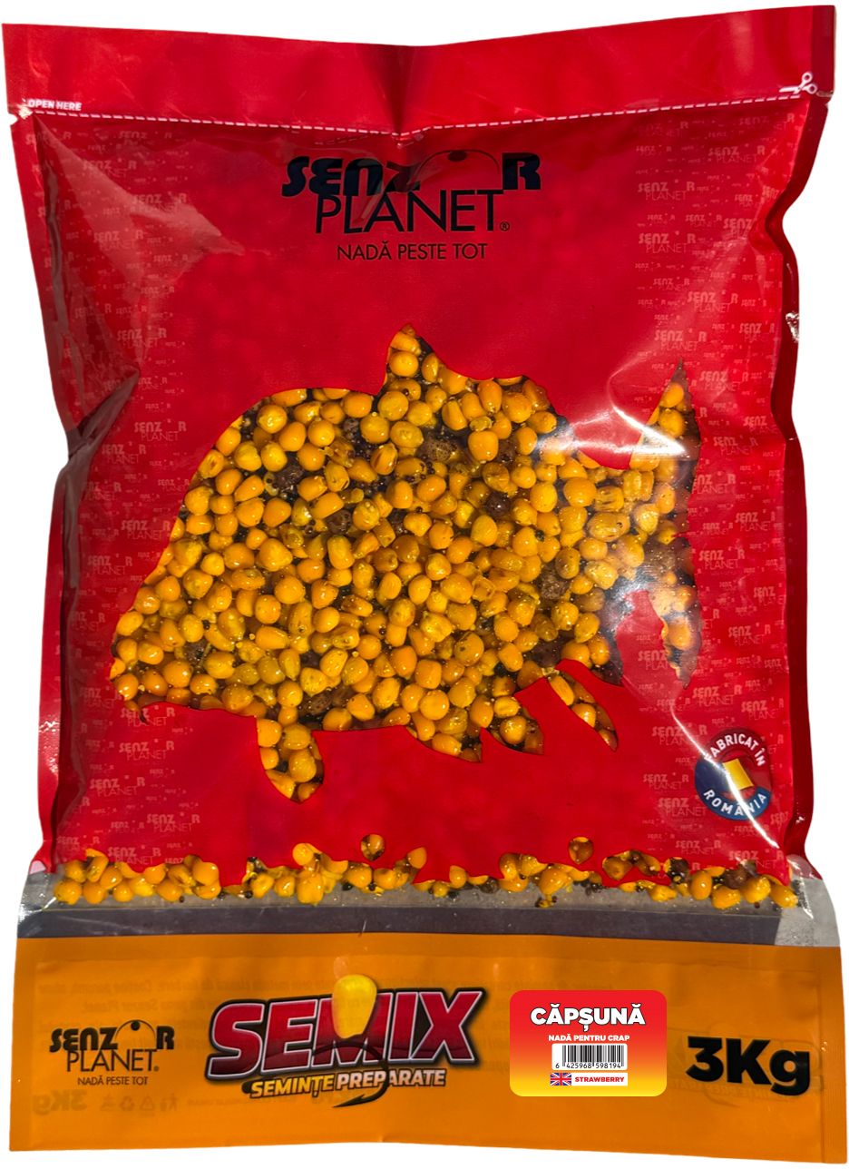 Seminte Preparate SENZOR Semix, Capsuna, 3kg
