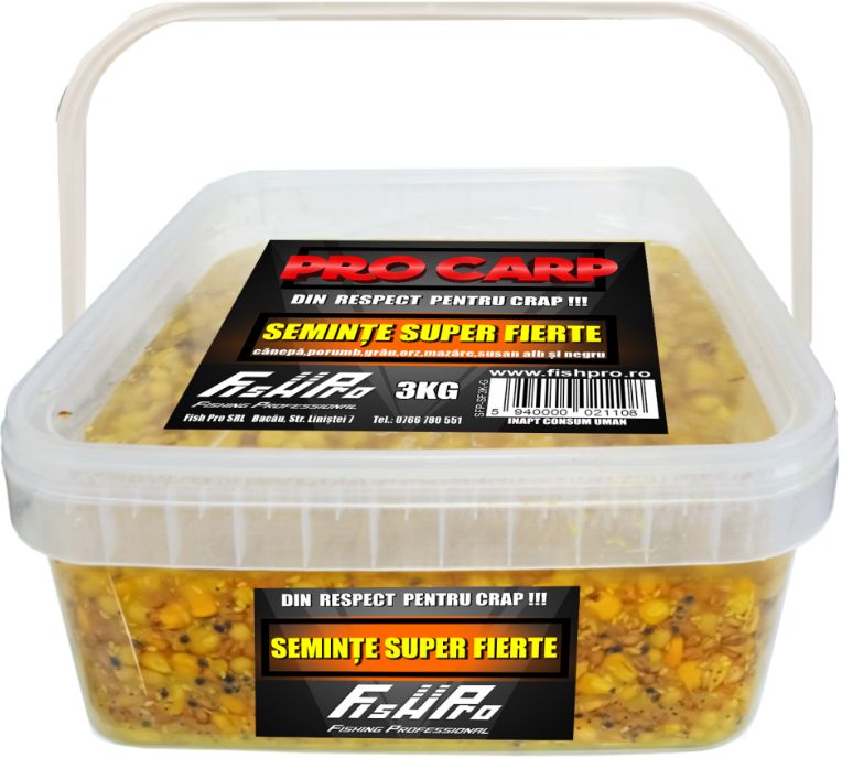 Seminte Super Fiert FISH PRO Galeata, 3kg