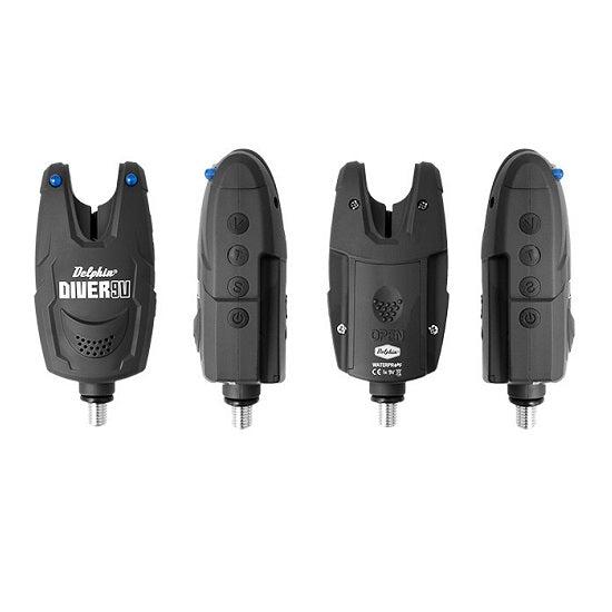 Semnalizator Delphin DIVER 9V verde