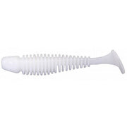 Sensas Soft Bait Gunki Tipsy-SXL 7.6cm, Pure White, 4.1g, 6buc/plic