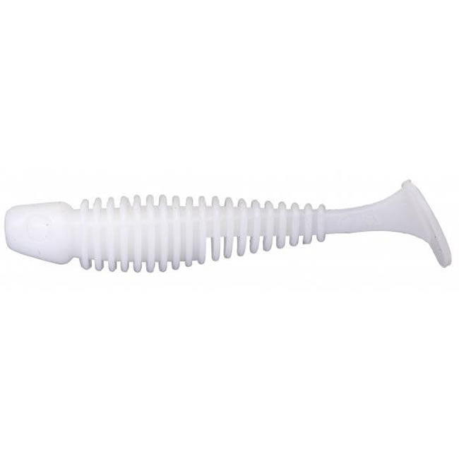 Sensas Soft Bait Gunki Tipsy-SXL 7.6cm, Pure White, 4.1g, 6buc/plic