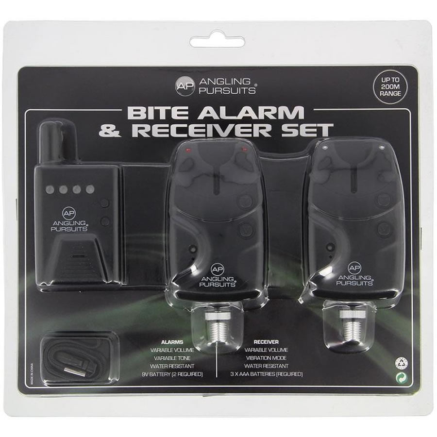 Set 2 Avertizoare + Statie Angling Pursuit JAH