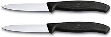 Set 2 Cutite Victorinox, Swiss Classic Paring Knife, Lama 8cm, Negru