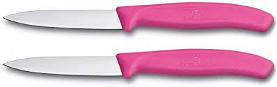 Set 2 Cutite Victorinox, Swiss Classic Paring Knife, Lama 8cm, Roz