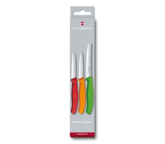 Set 3 Cutite Bucatarie Victorinox, Multicolor 
