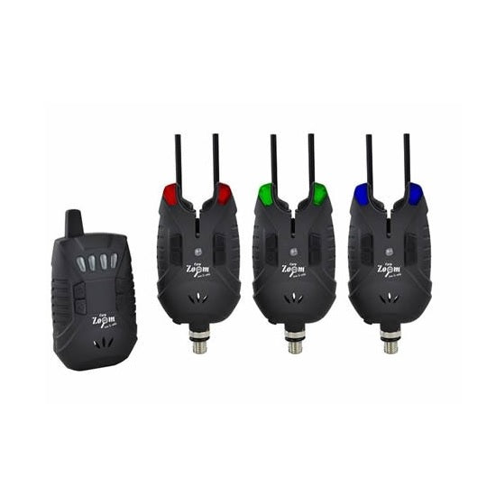 Set 3 avertizoare + statie Carp Zoom Satellite 301