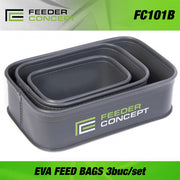 Set 3 bacuri nada Feeder Concept EVA Feeder Bags