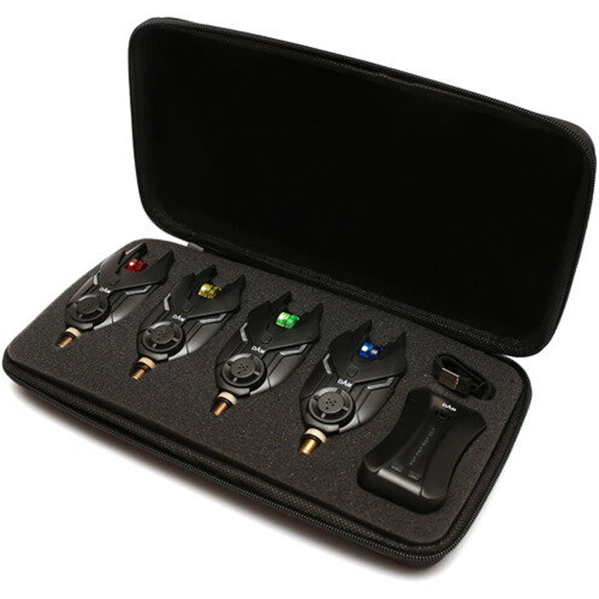 Set 4 Avertizoare DAM TF + Statie + Husa 