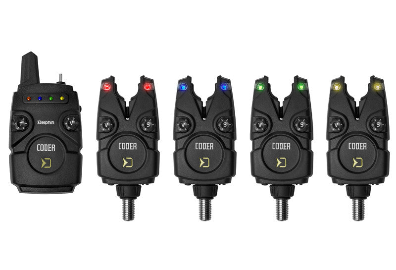 Set 4 Avertizoare + Statie Delphin CODER