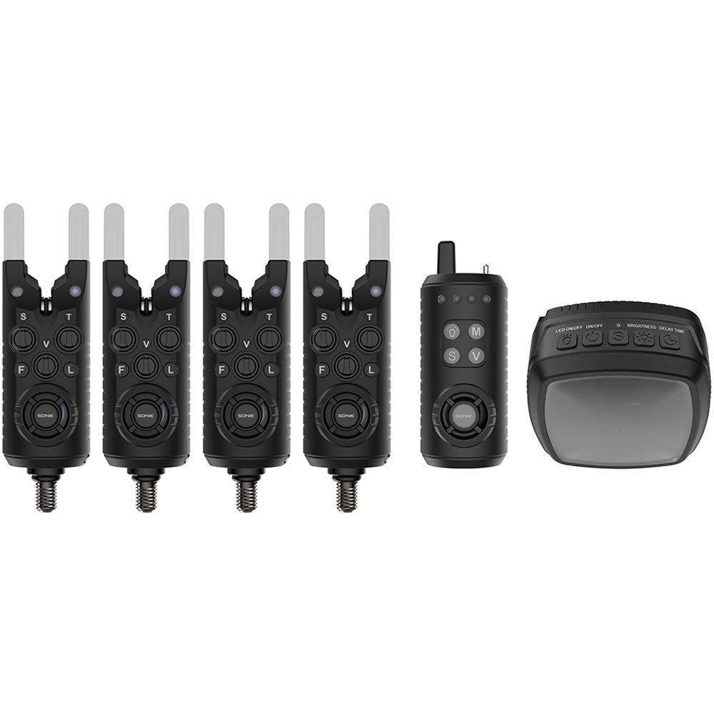 Set 4 Avertizoare + Statie SONIK Gizmo2 + Lampa Cort