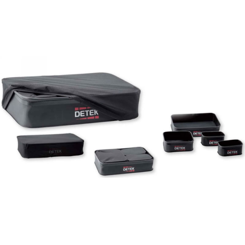 Set 4 Cutii pentru Momeala DAM Detek Bowl System, 6.5L, 23x36x8.5cm